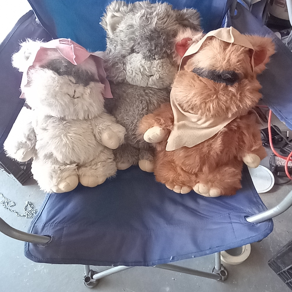 STAR WARS Ewoks Plush Collectibles